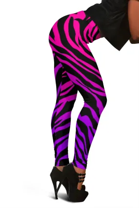 RAINBOW ZEBRA Leggings