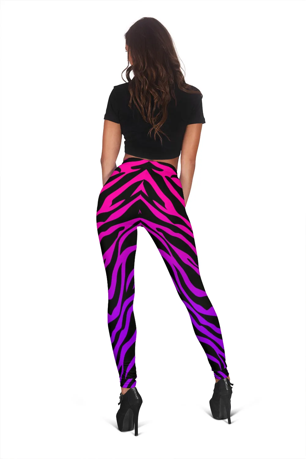 RAINBOW ZEBRA Leggings