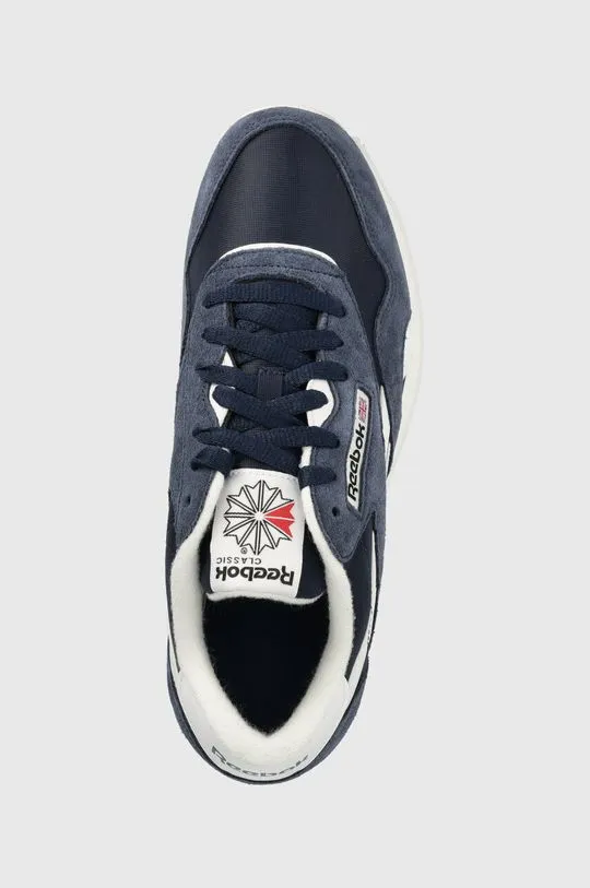 Reebok Classic sneakers CL Nylon navy blue color