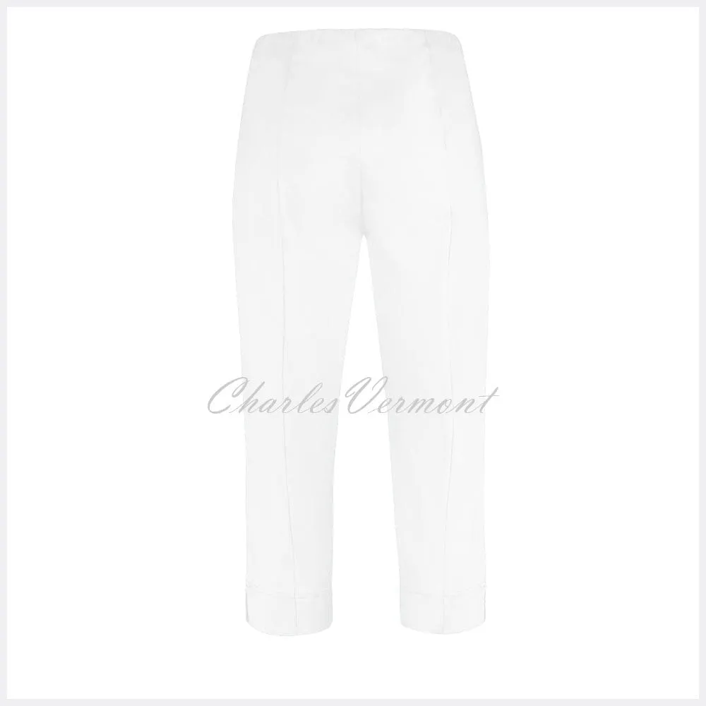 Robell Marie 07 Capri Trouser 51576-5499-10 (White)