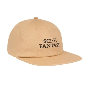 Sci Fi Fantasy - Logo Hat - Khaki/Black