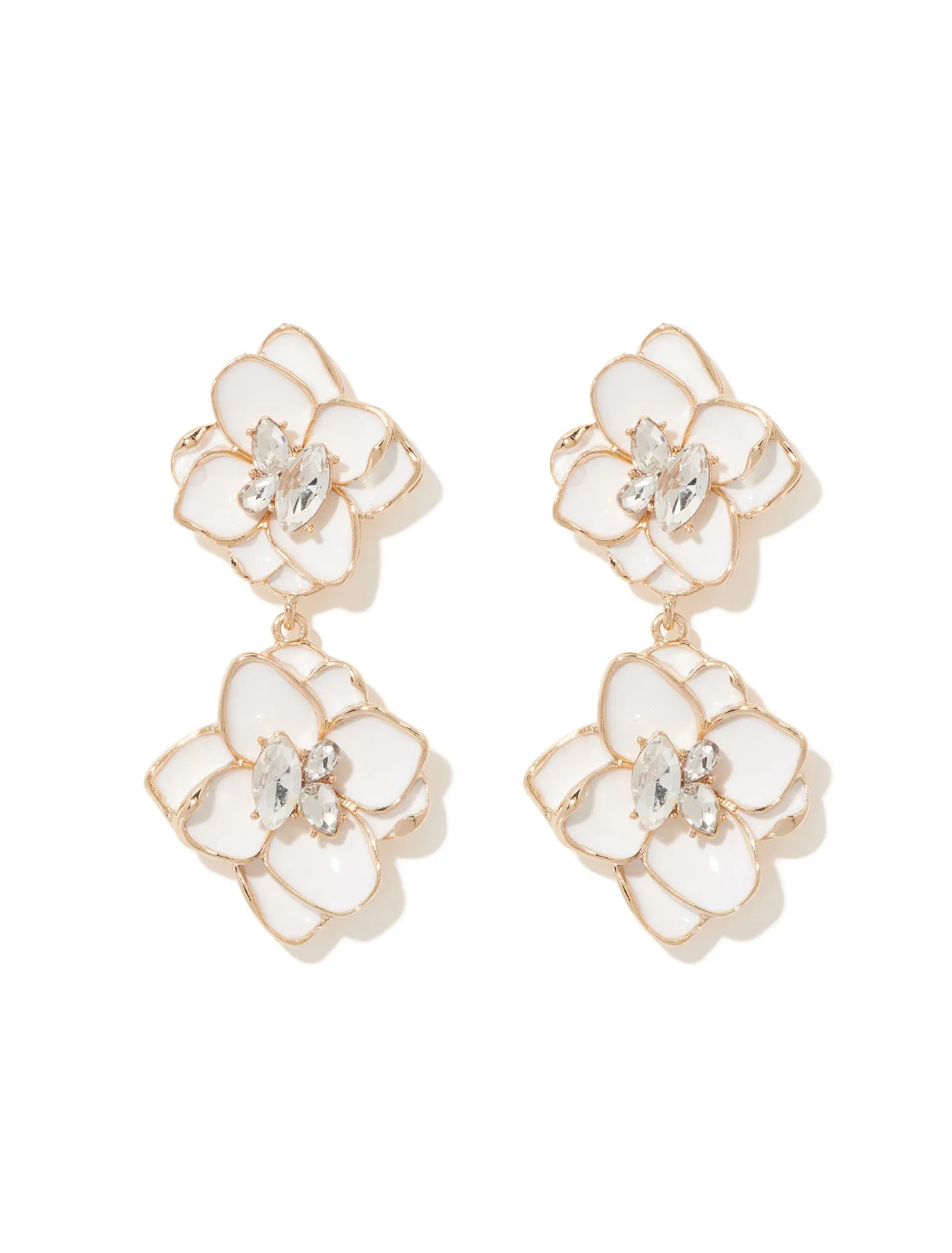 Signature Capri Statement Flower Earrings