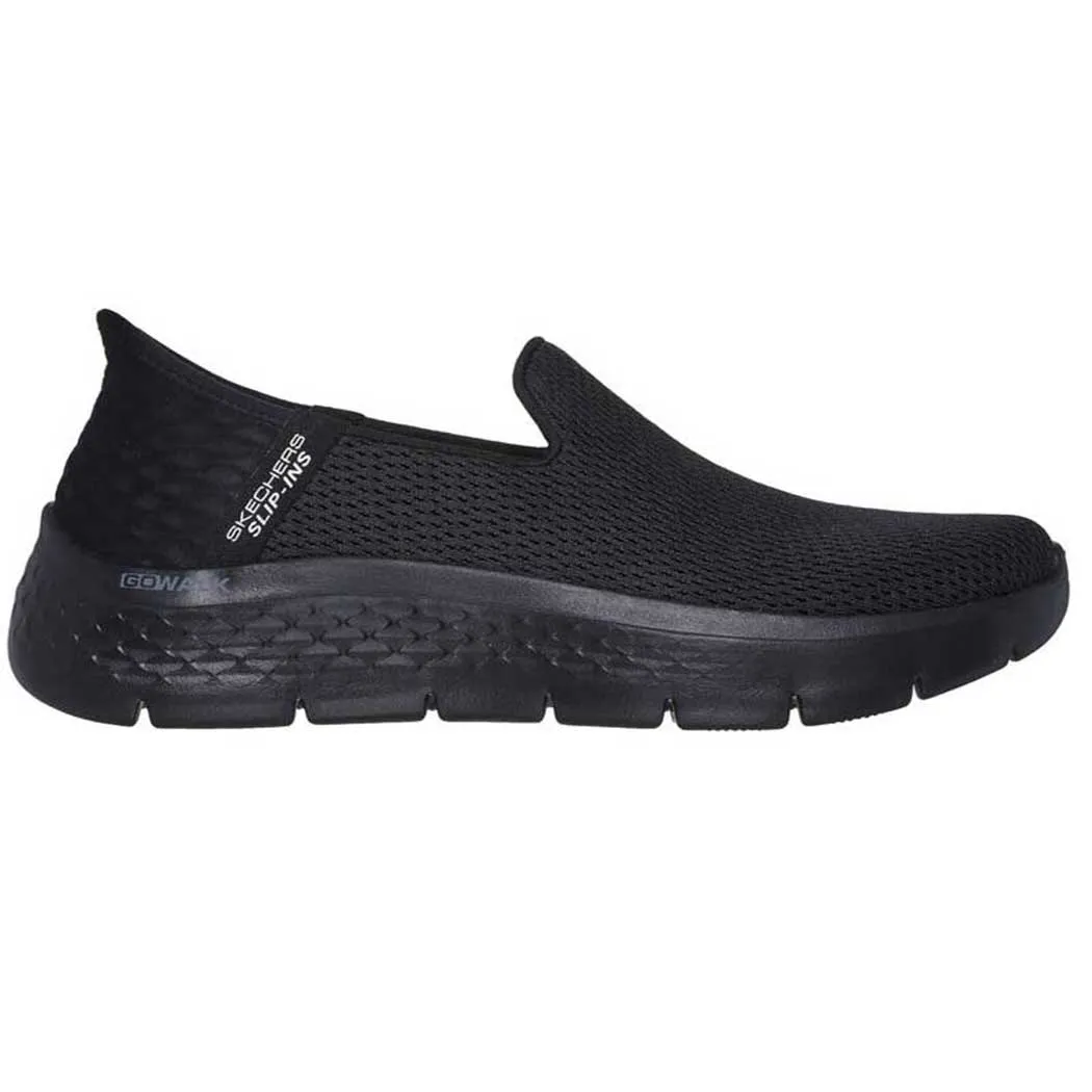 Skechers Slip-Ins: Go Walk Flex-Relish Black/Black 124963-BBK (Women's)