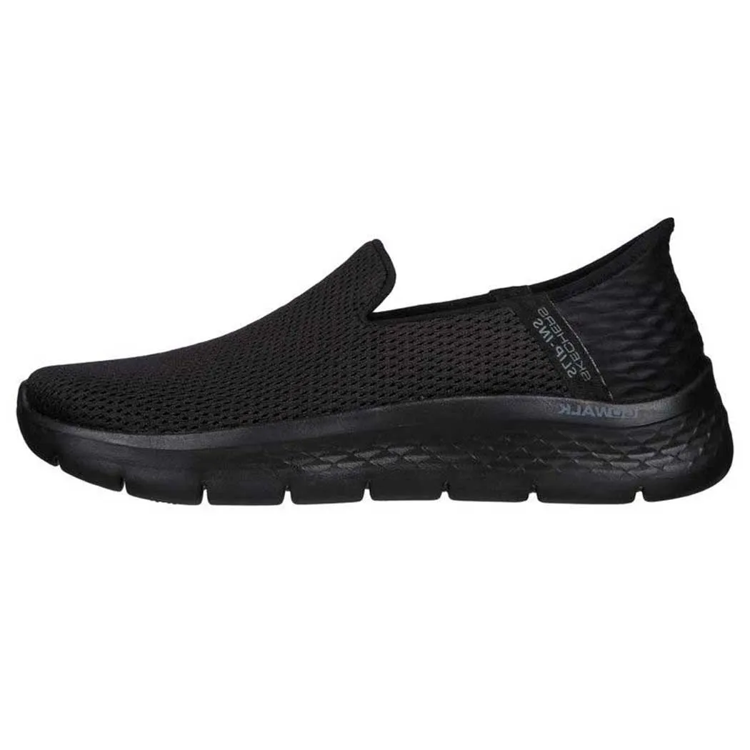 Skechers Slip-Ins: Go Walk Flex-Relish Black/Black 124963-BBK (Women's)