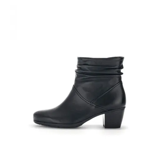 Slouchy Short Heeled Ankle Boot - Emblem 35.527