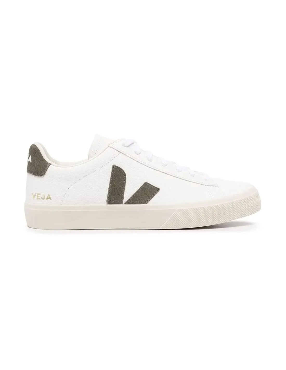 Sneakers Veja uomo CP0502 Campo Chromefree bianco kaki