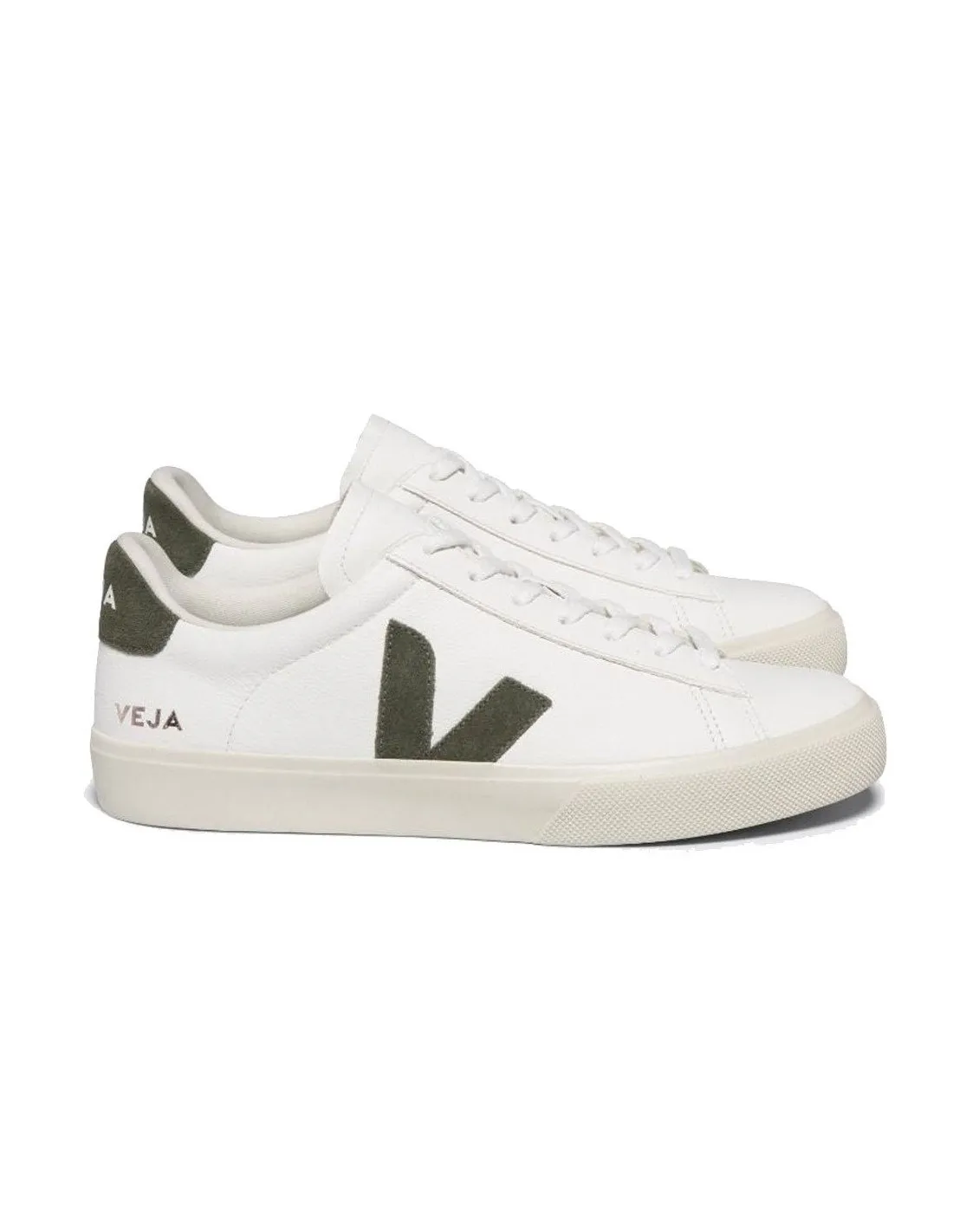 Sneakers Veja uomo CP0502 Campo Chromefree bianco kaki