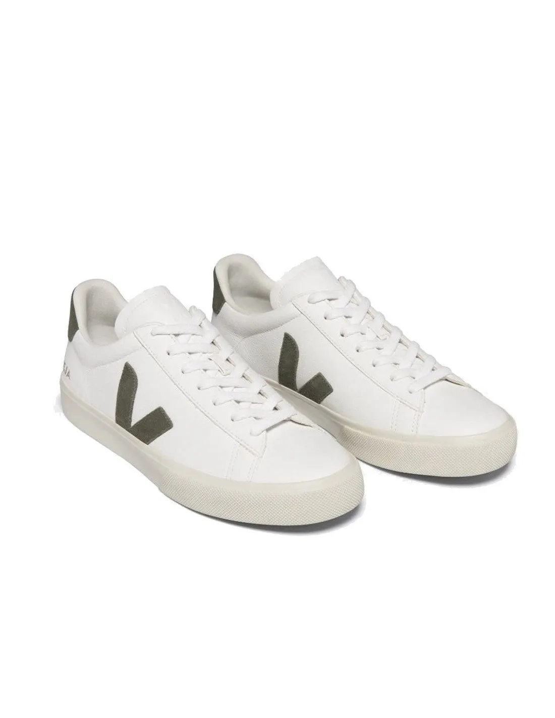 Sneakers Veja uomo CP0502 Campo Chromefree bianco kaki