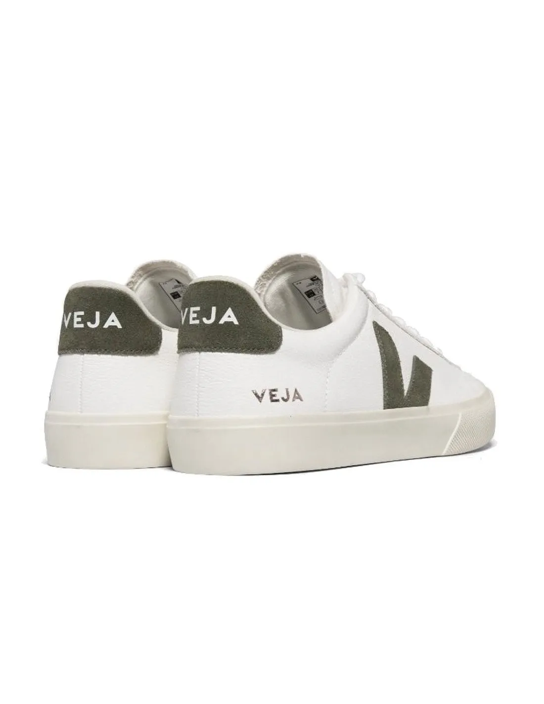 Sneakers Veja uomo CP0502 Campo Chromefree bianco kaki