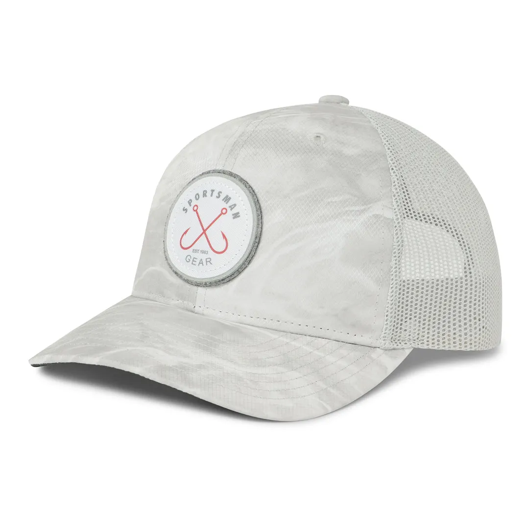 Sportsman Mesh Back Circle Hook Patch Hat