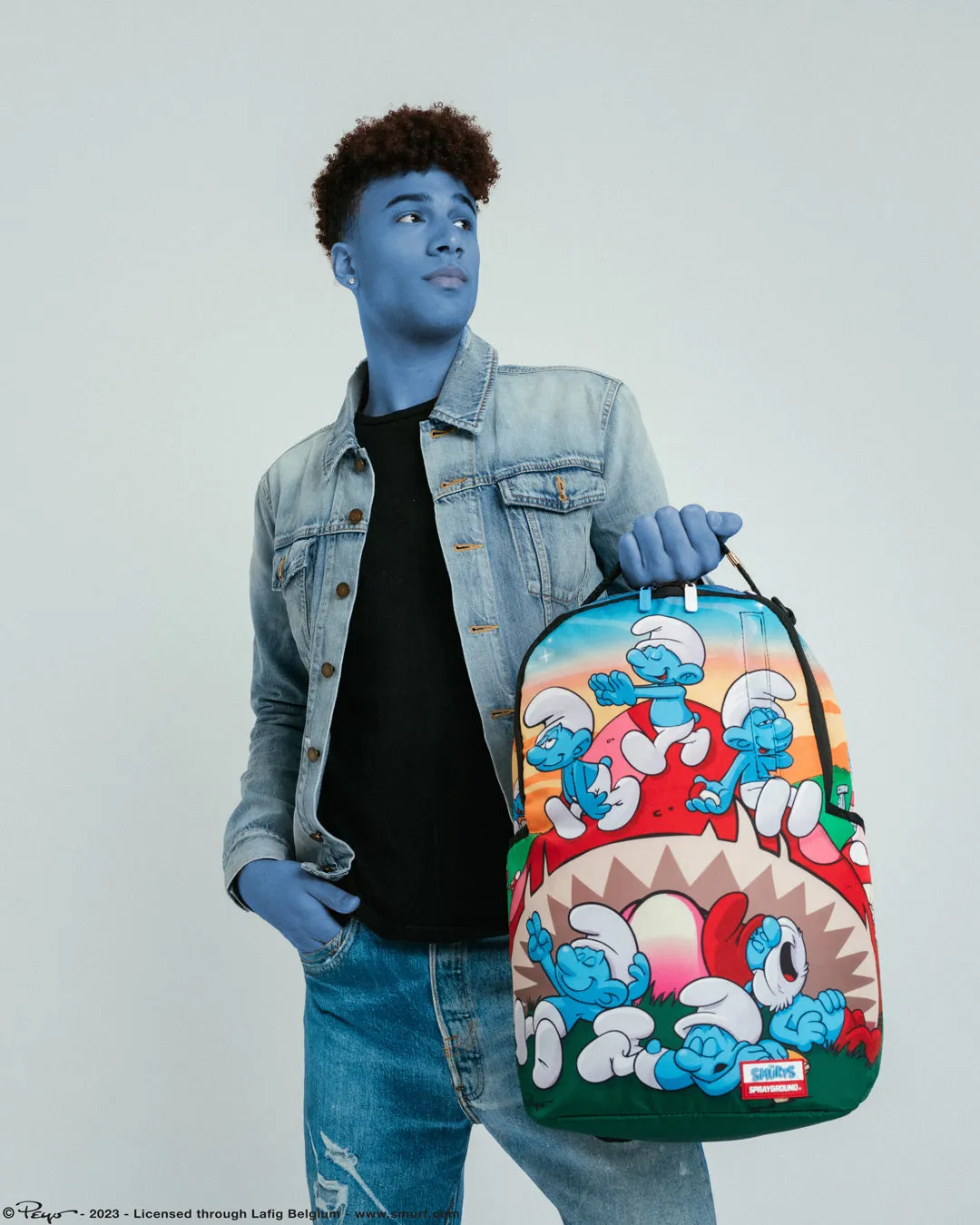 Sprayground - Smurfs Mushroom Chill Backpack