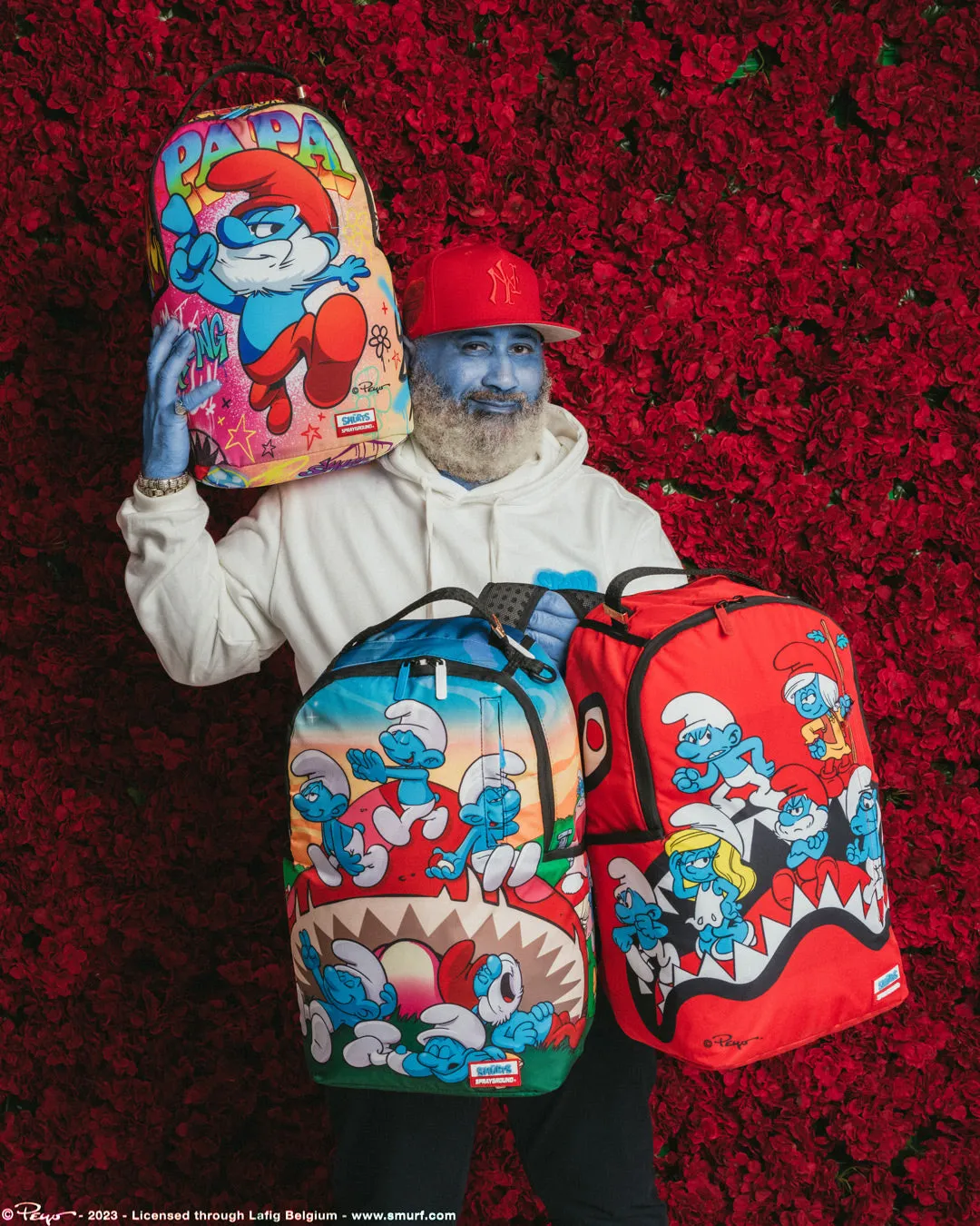 Sprayground - Smurfs Mushroom Chill Backpack