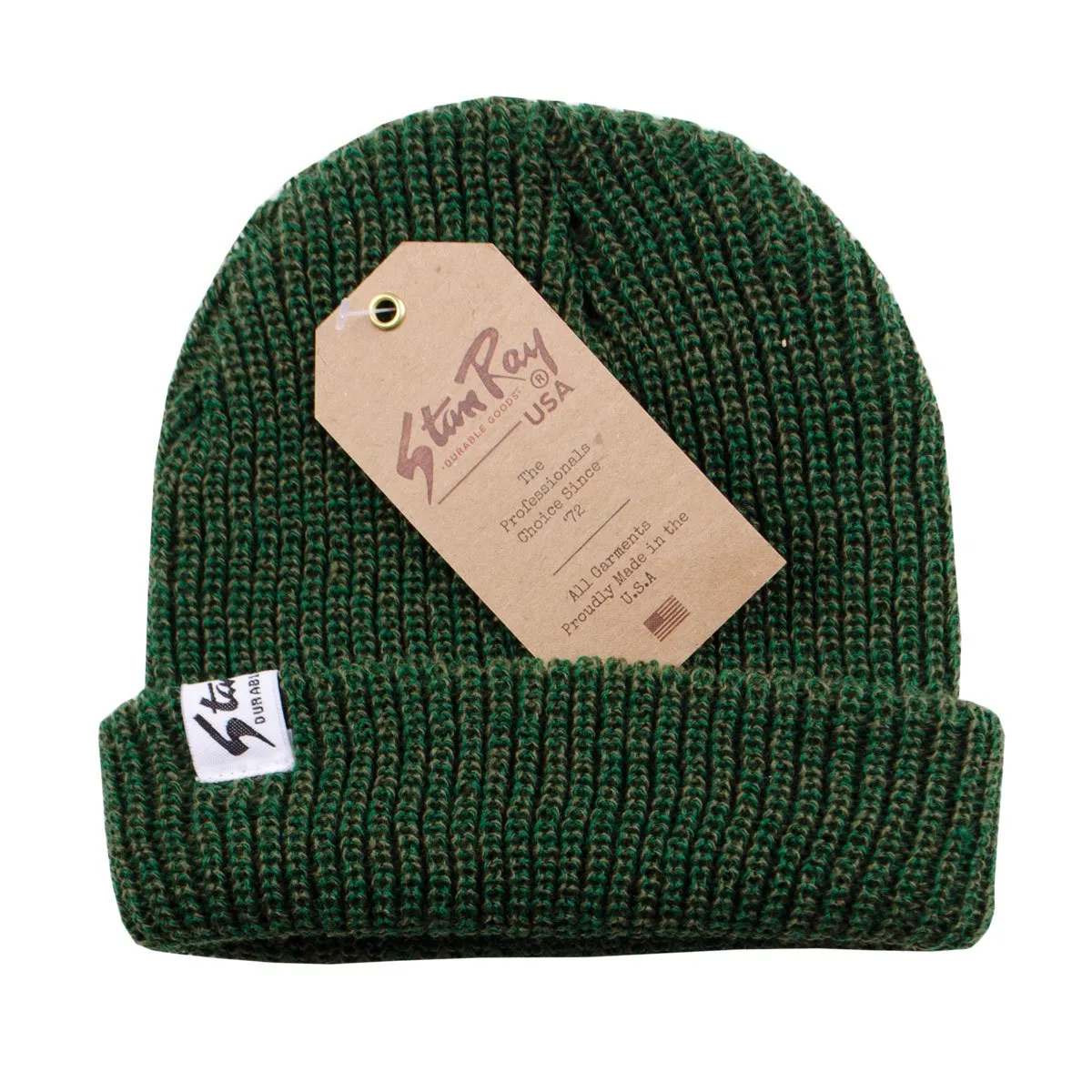 Stan Ray - Marl Skull Cap Beanie - Woodland