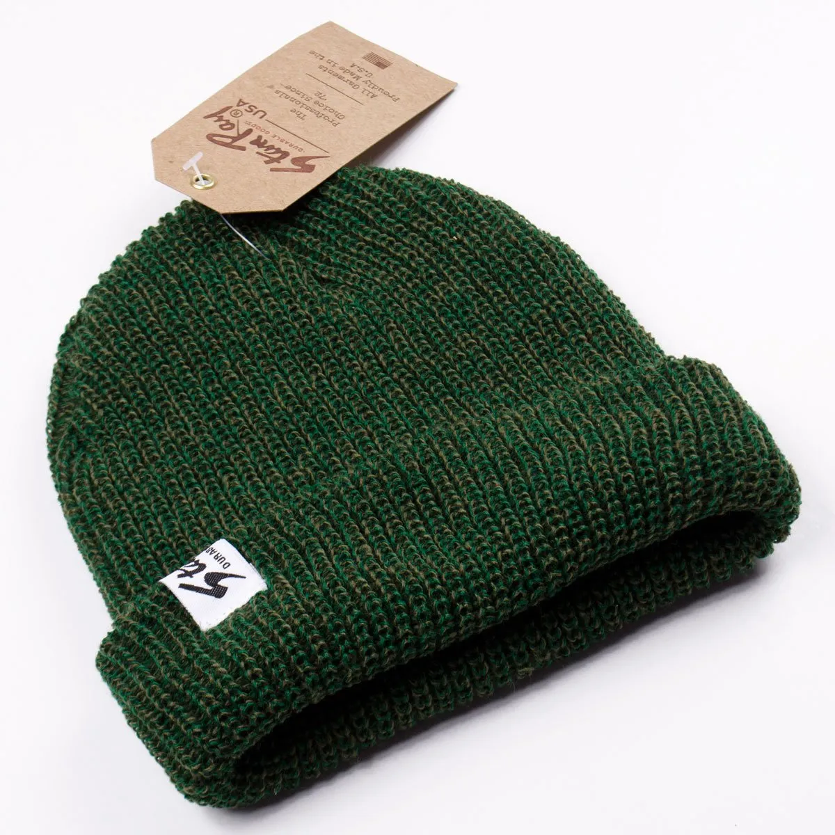 Stan Ray - Marl Skull Cap Beanie - Woodland