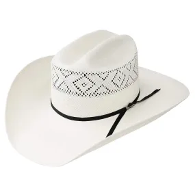 Stetson Mens 10X Saddleman Straw Hat