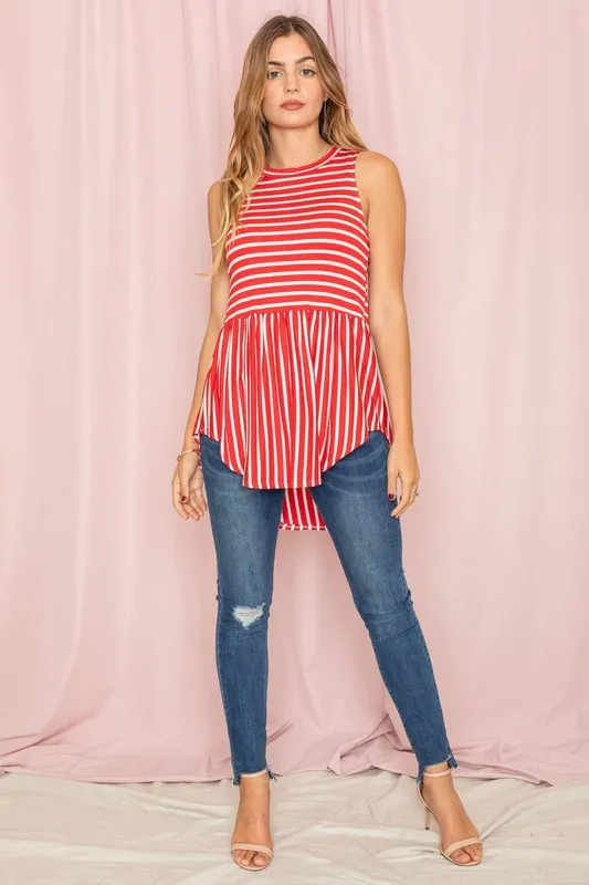 Susan Striped Tank Top - 5 Colors