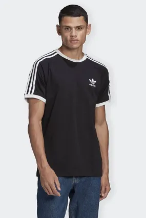 T-SHIRT NERA 3 STRIPES SPORTIVA