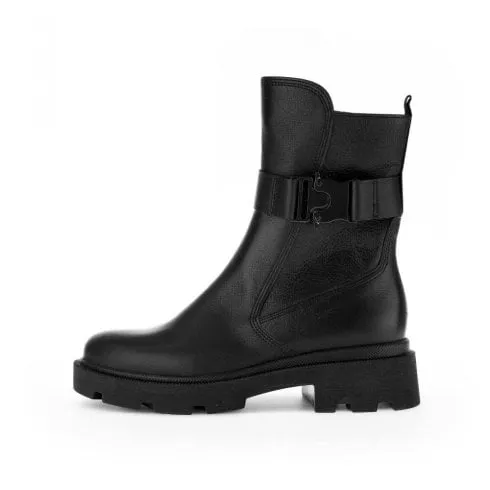 Tall Military Ankle Boot - Pebble 32.752