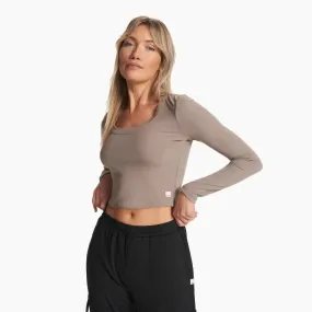 Vuori Long Sleeve Pose Scoop Tee