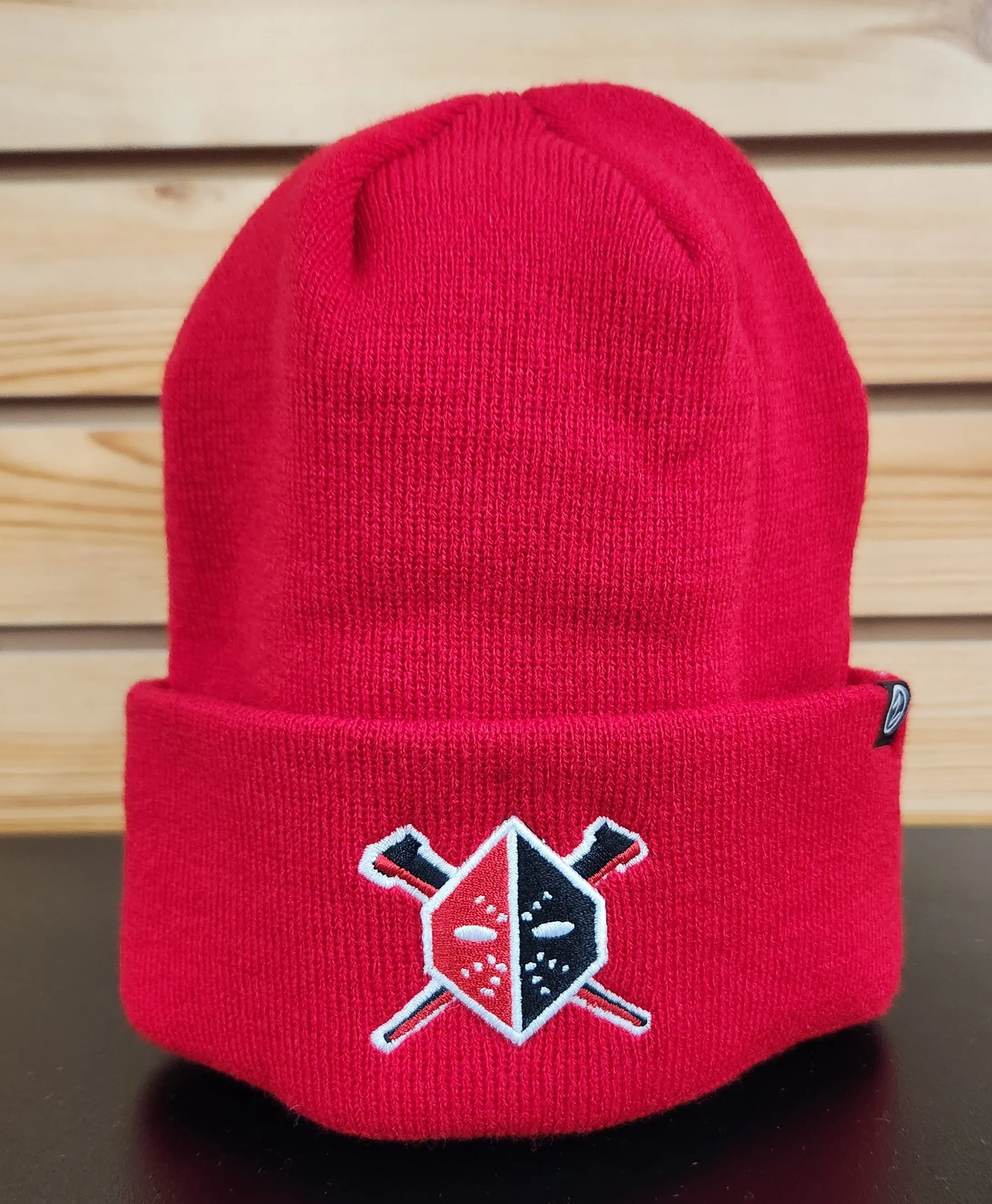 Wheeling Nailers Red Beanie