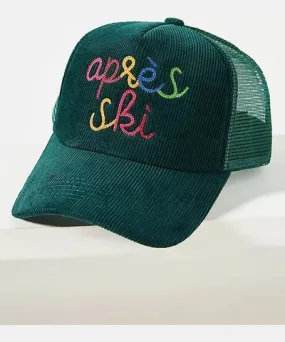 Worn/West Après Ski Corduroy Trucker Hat